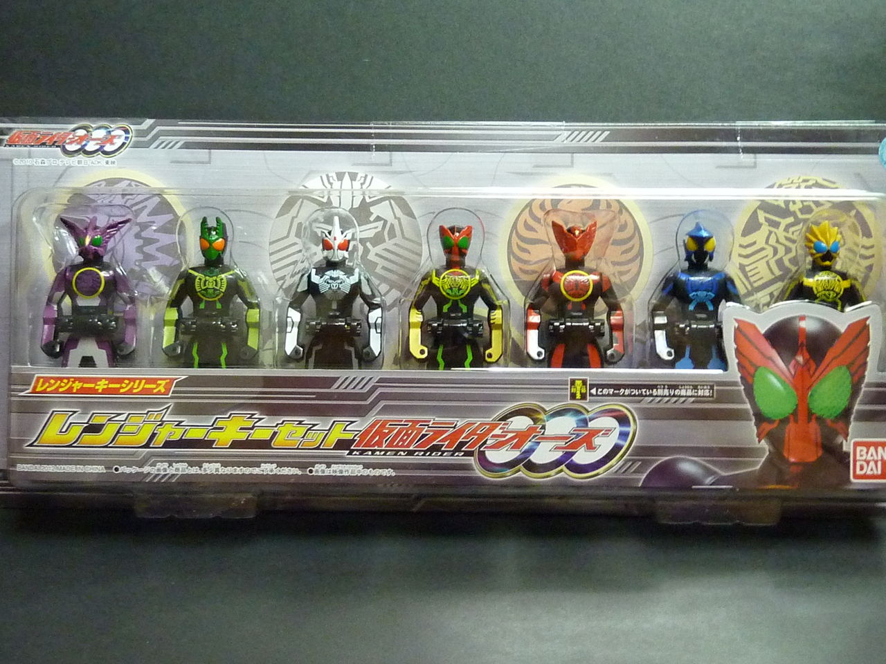 レンジャーキーセット 仮面ライダーオーズ レビュー : グレスケ レンジャーキーセット 仮面ライダーオーズ レビュー : グレスケ