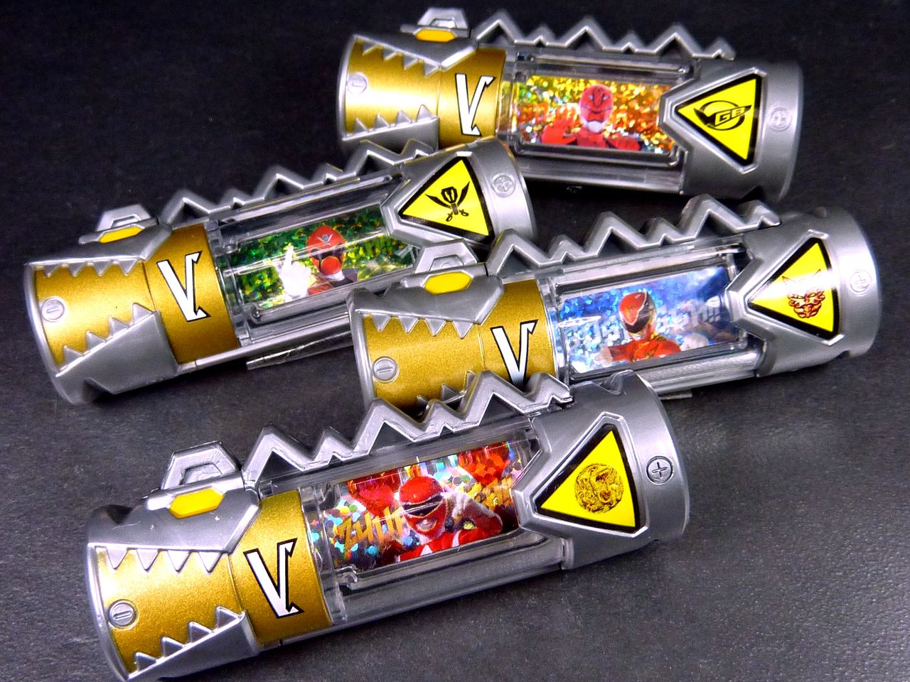 スーパー戦隊 獣電池セット01 食玩 獣電池3 ジュウレンジャー レビュー