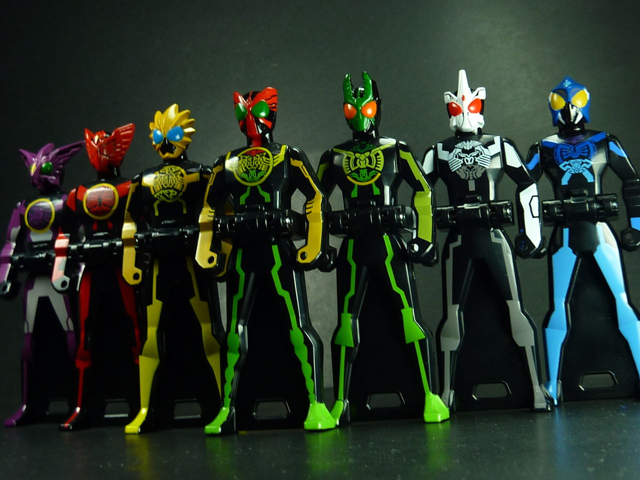 レンジャーキーセット 仮面ライダーオーズ レビュー : グレスケ