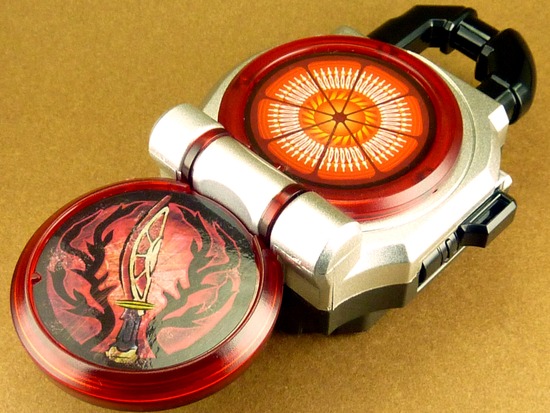 DXブラッドオレンジロックシード 仮面ライダー武神鎧武セット