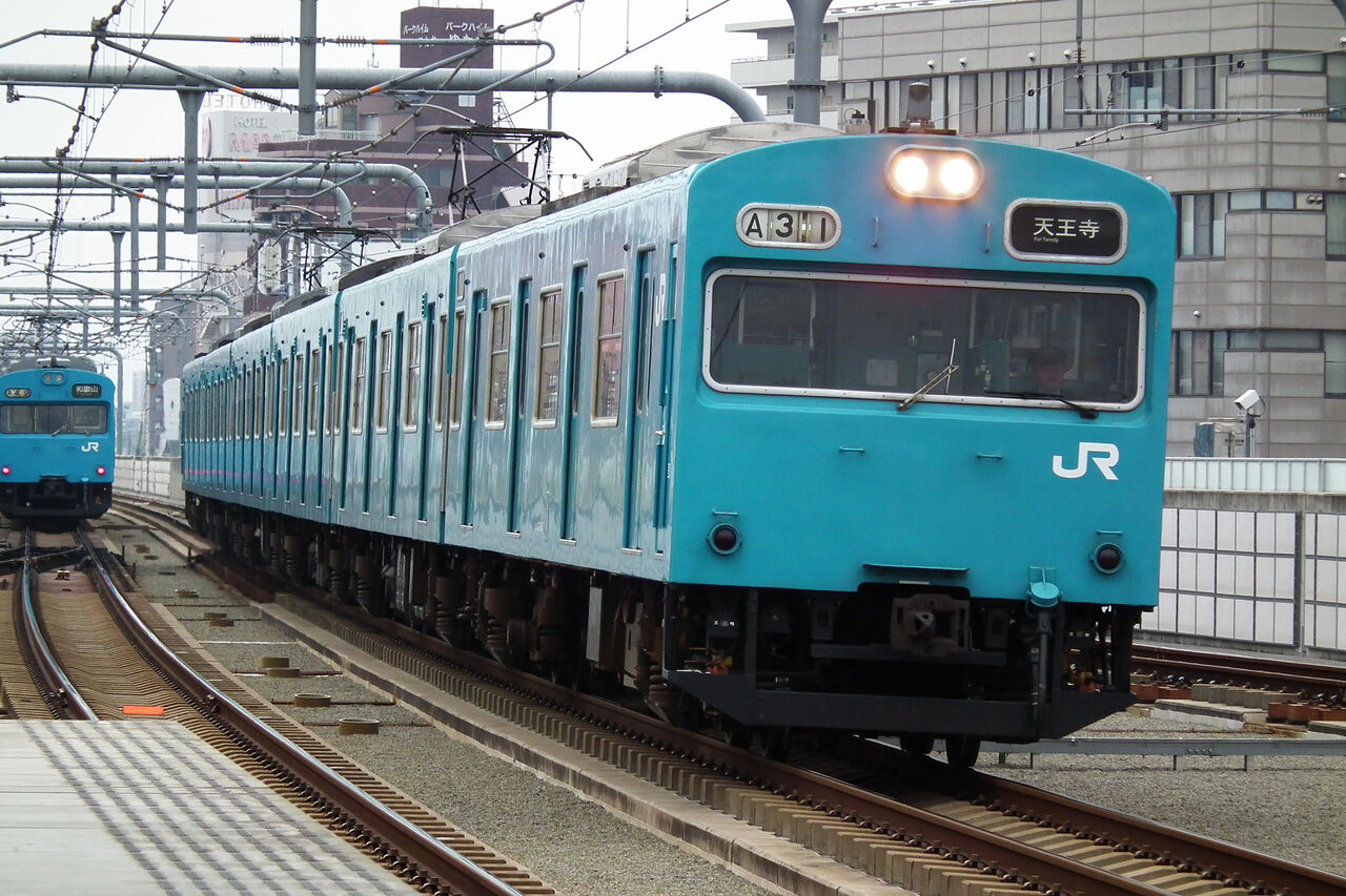 Jr西日本 103系 体質改善試作車 宇治 ネット