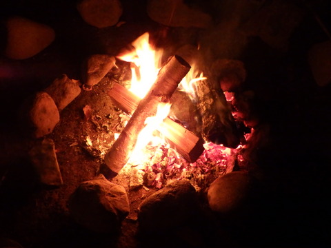 焚火も同時に出来る