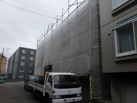 北18条付近アパート