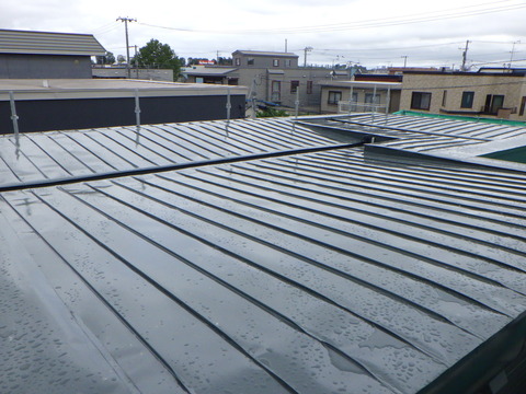 2液ハイソリッドシリコン塗装仕上げ