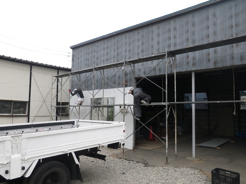 足場手際良いです