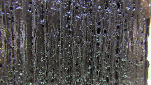 塗装膜に細かい穴が沢山ある