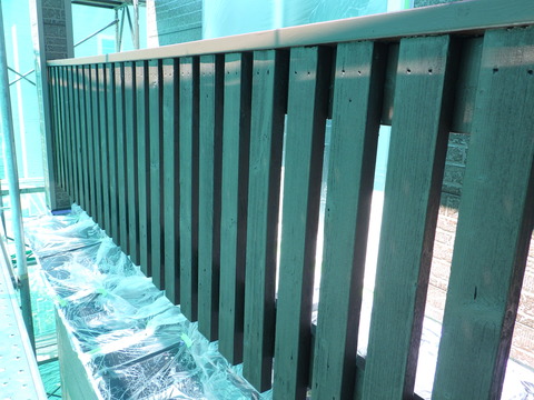 コンゾラン1回目塗装完了