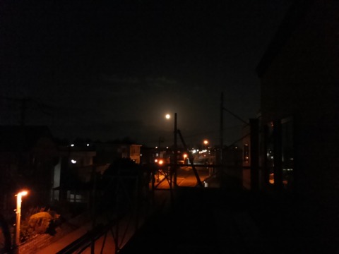 10月は日が沈むのが早い