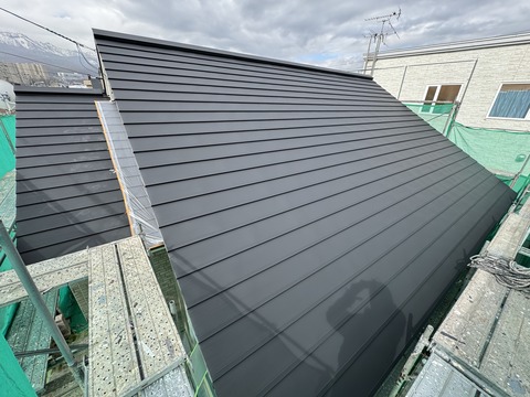 屋根下塗りサビ止め塗装