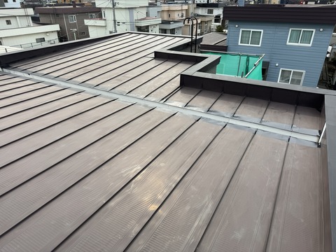 最低限のサビ止めタッチアップ作業です