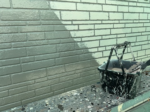 凸部色変え塗装