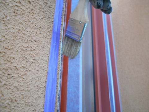 シーリングプライマー塗布