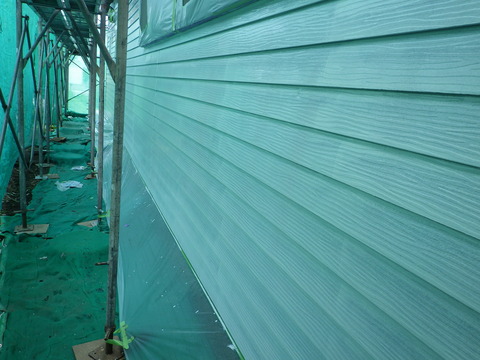 高密着白色プライマー塗装完了