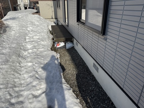 雪はほとんどない