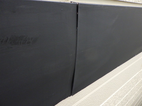 破風板の繋ぎ合わせ隙間