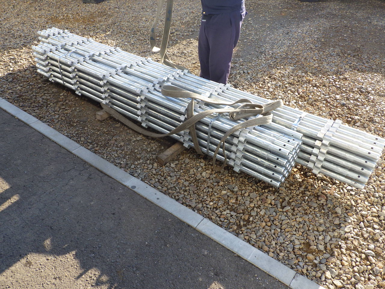 カチコミ足場cタイプ一棟分