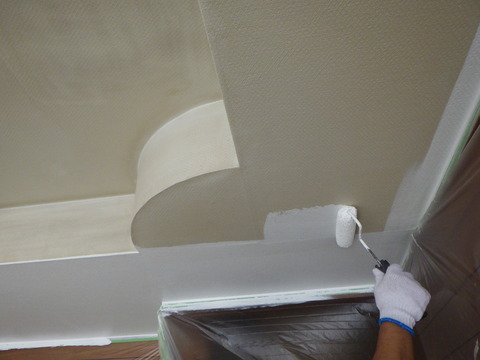 シミ止めシーラーを塗装