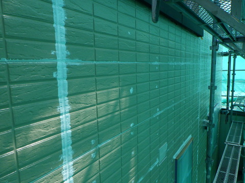 外壁１回目の補修