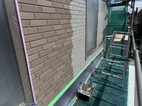 ２０２５年６月下旬の工事①