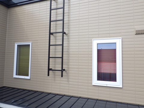 張り替え場所が目立たないように施工