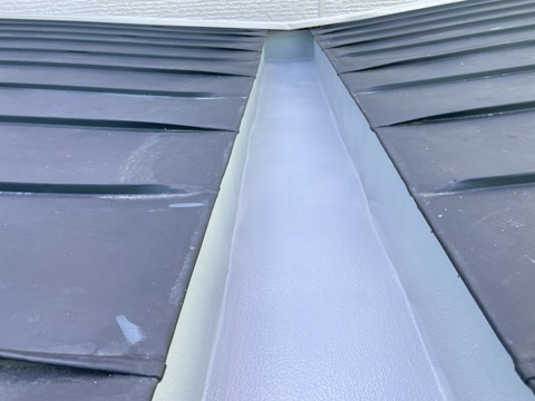 ダクト内を防水しました