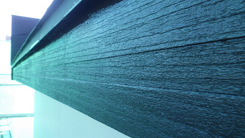 シリコン塗装１回目完了