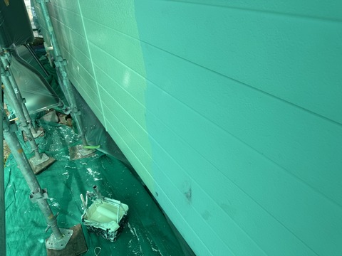 ２０２５年８月上旬の工事①