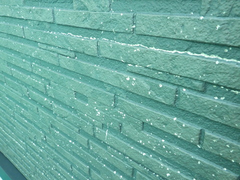 高圧洗浄後の外壁