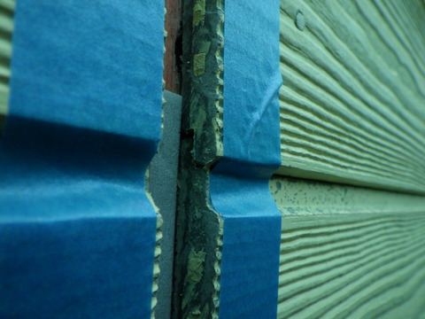 新設バッカーは目地部の厚みを確保出来ます