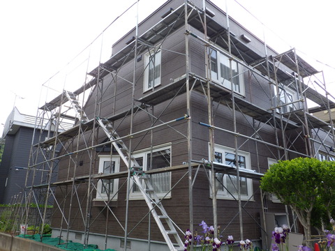 塗装作業完了です