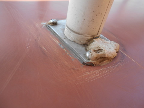 外した後はしっかり研磨しておきます