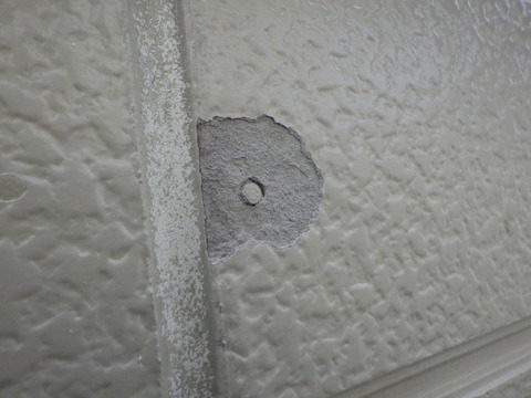 釘頭周りの欠損