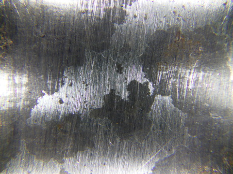 こんな感じでザラツキが無くなり