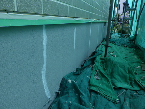 基礎ひび割れ補修