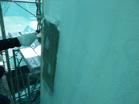 微弾性フィラー塗装