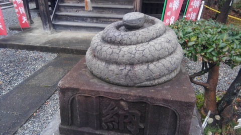 狛蛇は珍しい!