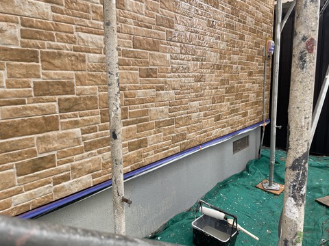 クリヤー中塗り