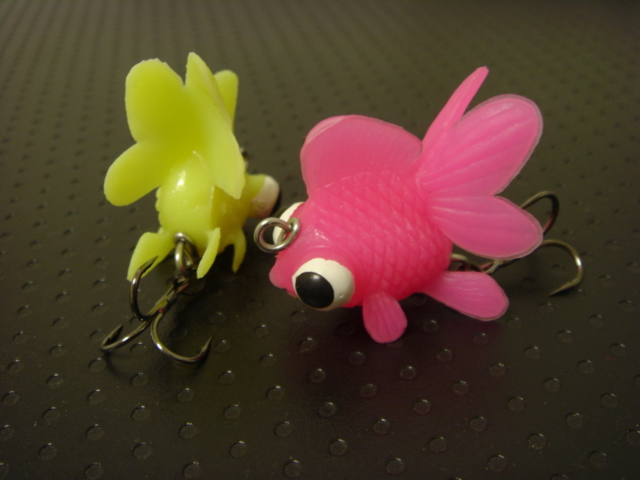 遊び心で金魚ルアー Green Eyes Lure