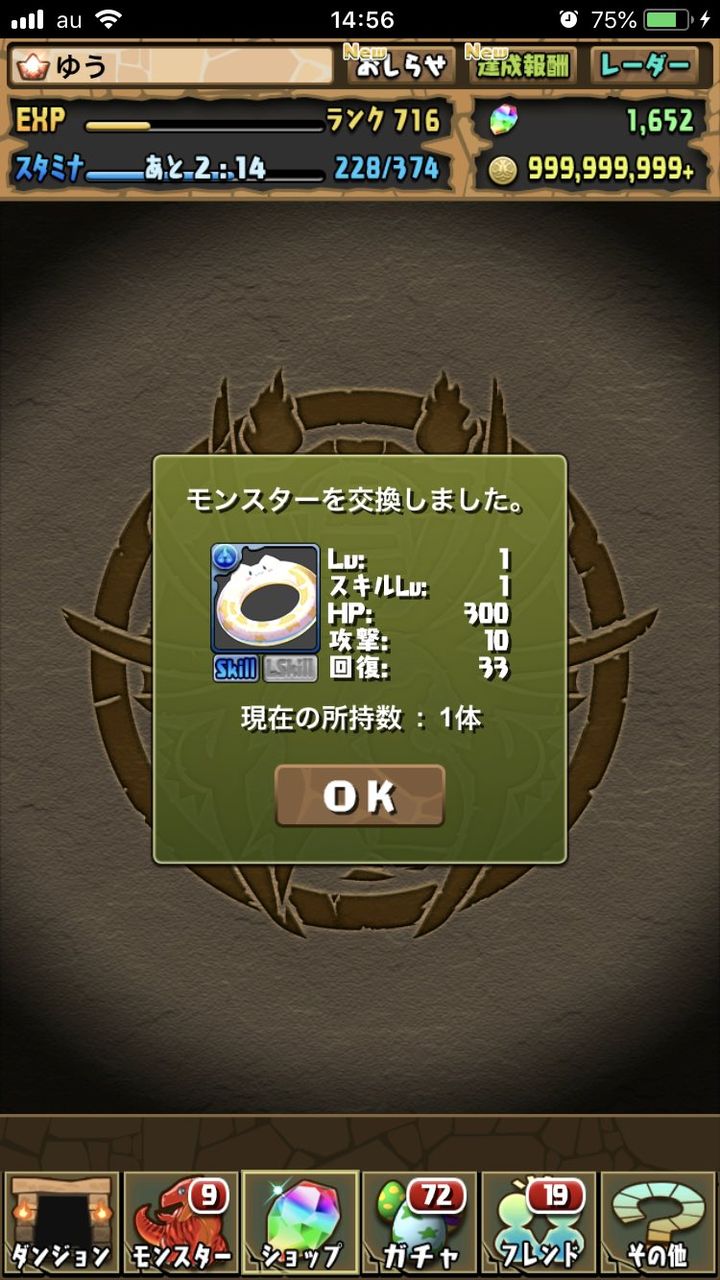 パズドラ たまドラの浮き輪 アフロの日記 パズドラ たまドラの浮き輪 アフロの日記