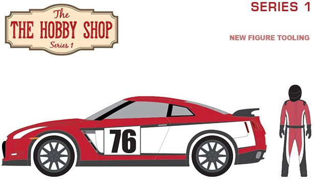 Hobby Shop R1 Hobby Shop Series 1 : greenlight