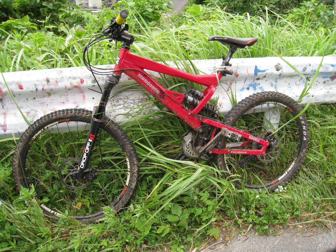 MTB12年乗ってて初めてフロントフォークサスペンションとやらの