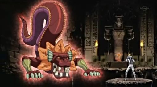 遊戯王５ｄ ｓ ｔｕｒｎ １１３ 燃え滾る魂 スカーレッド ノヴァ ドラゴン 翠蛇の沼 酸性