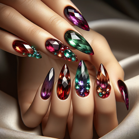 ガーネットのカット