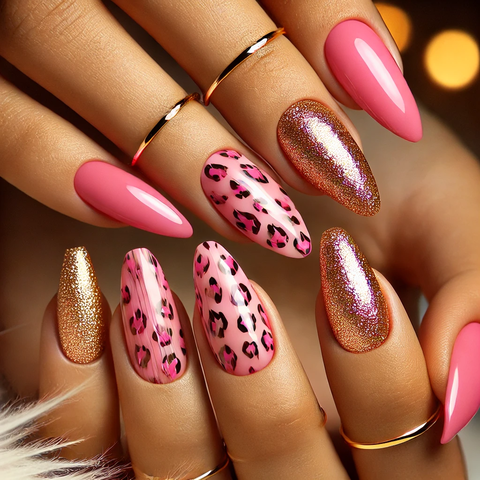 ピンクレオパード