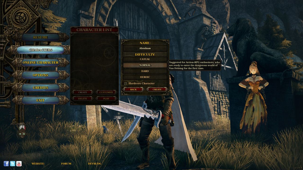 The Incredible Adventures Of Van Helsing システム紹介 前編 はくすら The Incredible Adventures Of Van Helsing システム紹介 前編 はくすら
