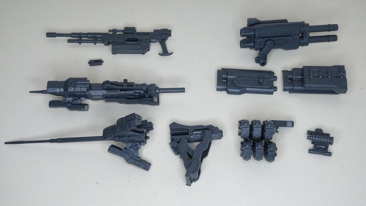 30MM ナイトフォール & WEAPON SET 02 30MM ARMORED CORE VI FIRES OF RUBICON WEAPON SET 02 : 紫の