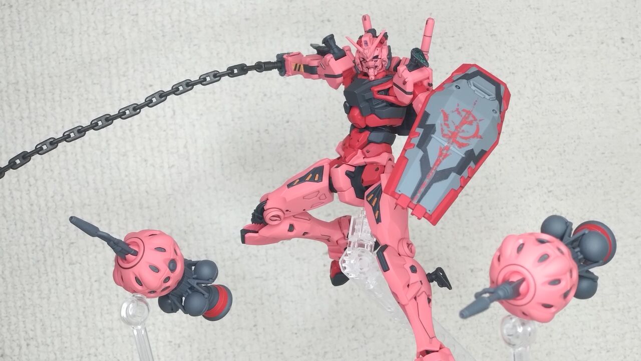 ガンプラ HG 1/144 赤いガンダム 武器 ビット 2機 ガンプラ hg 赤い