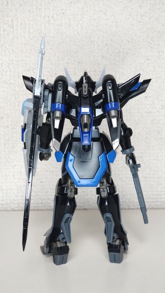 HGブラックナイトスコードシヴァ＆ルドラ　塗装済完成品　ジャンク HG ブラックナイトスコードシヴァ 完成 : デンデロの消失