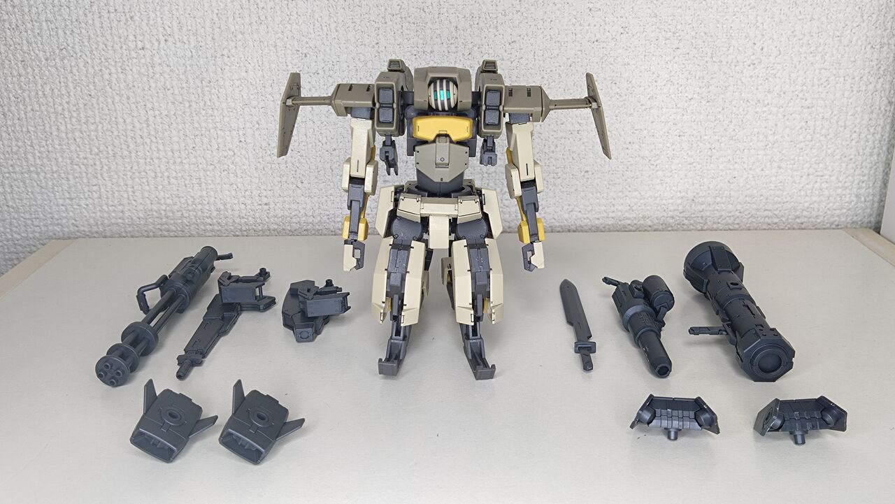 境界戦機武器セット7で遊ぶ : 紫の倉庫(仮)
