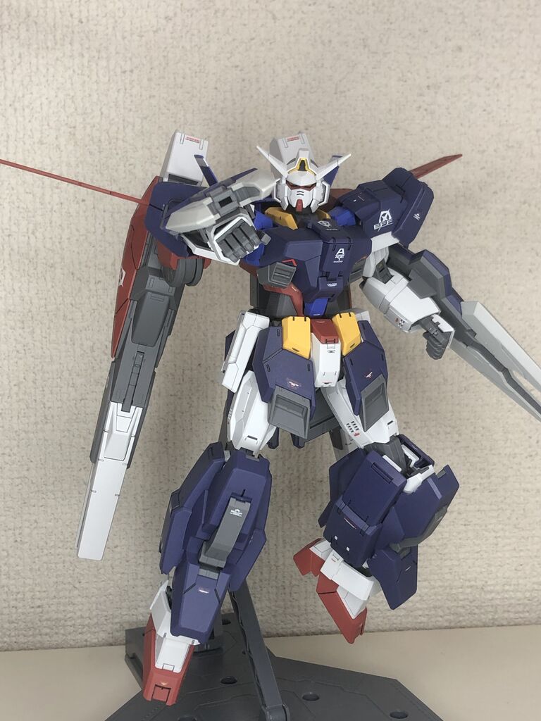 MG ガンダムAGE-1フルグランサ(デザイナーズカラーver.) : 紫の